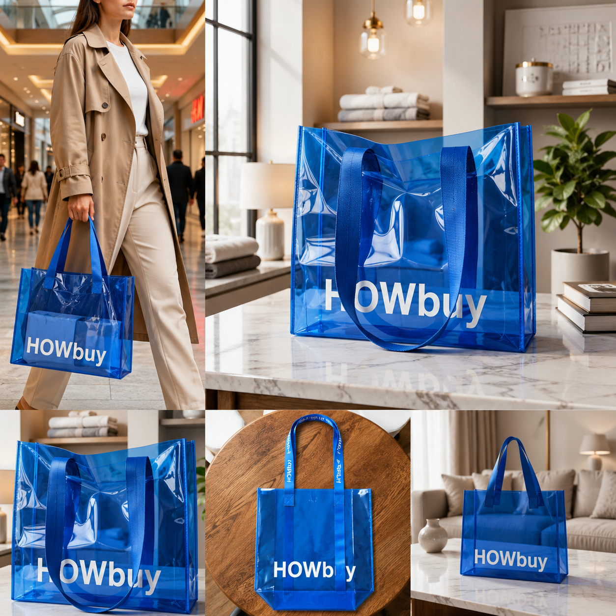 Kawaii Glossy Transparent Tote Bag πβ¨