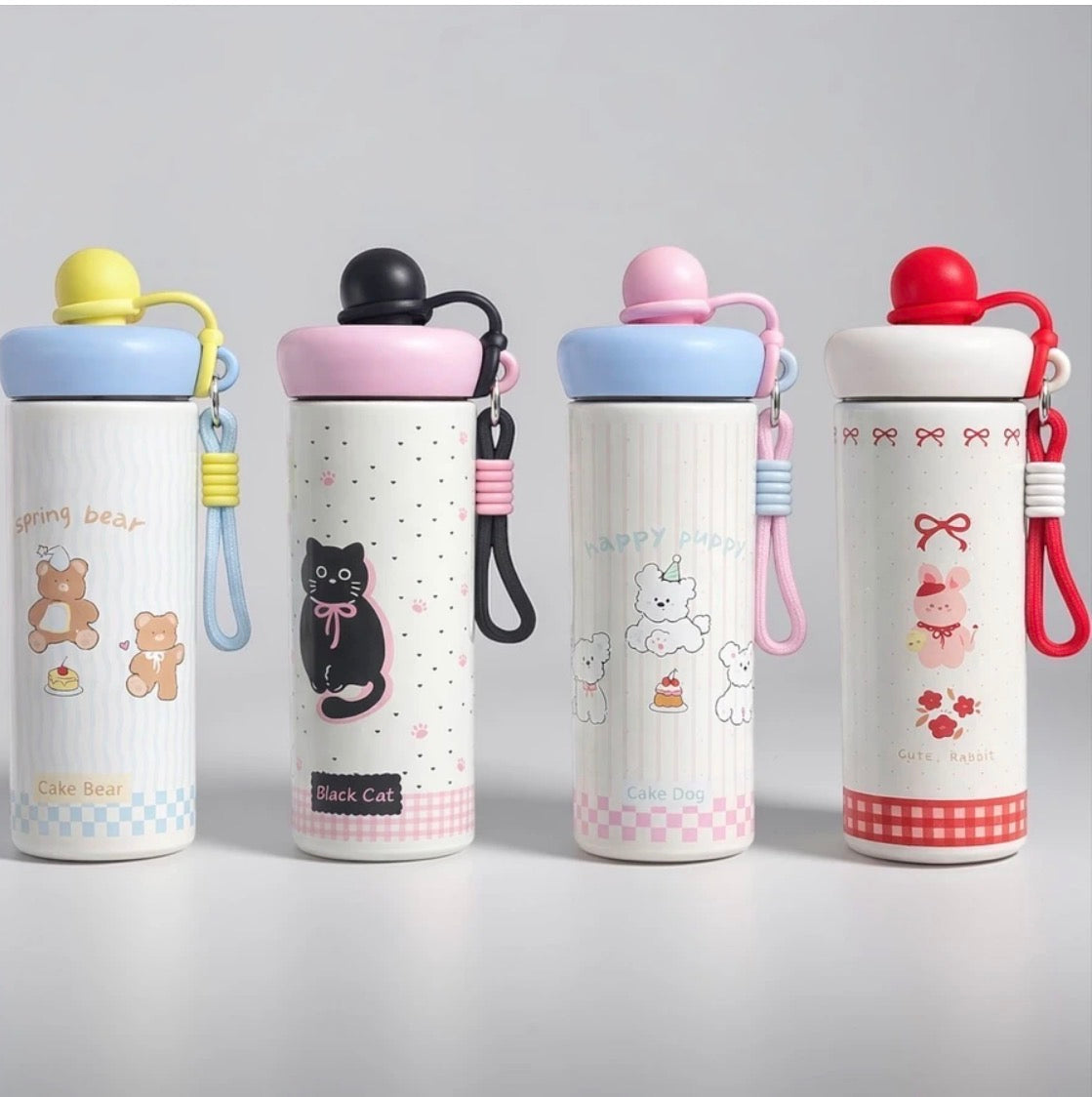 Kawaii Bubble Pop Pinteresty Stainless Steel Sipper | Cute Aesthetic Tumbler