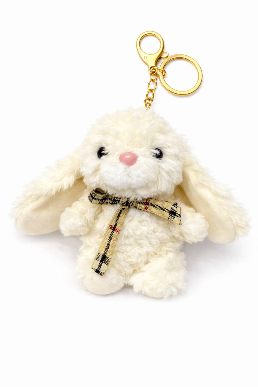 Kawaii Scented Plush Bunny Keychain – Aromatic Cute Bag Charm 🌸