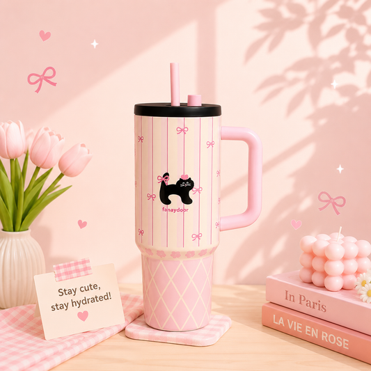 Kawaii Dreams Insulated Tumbler – 750ml