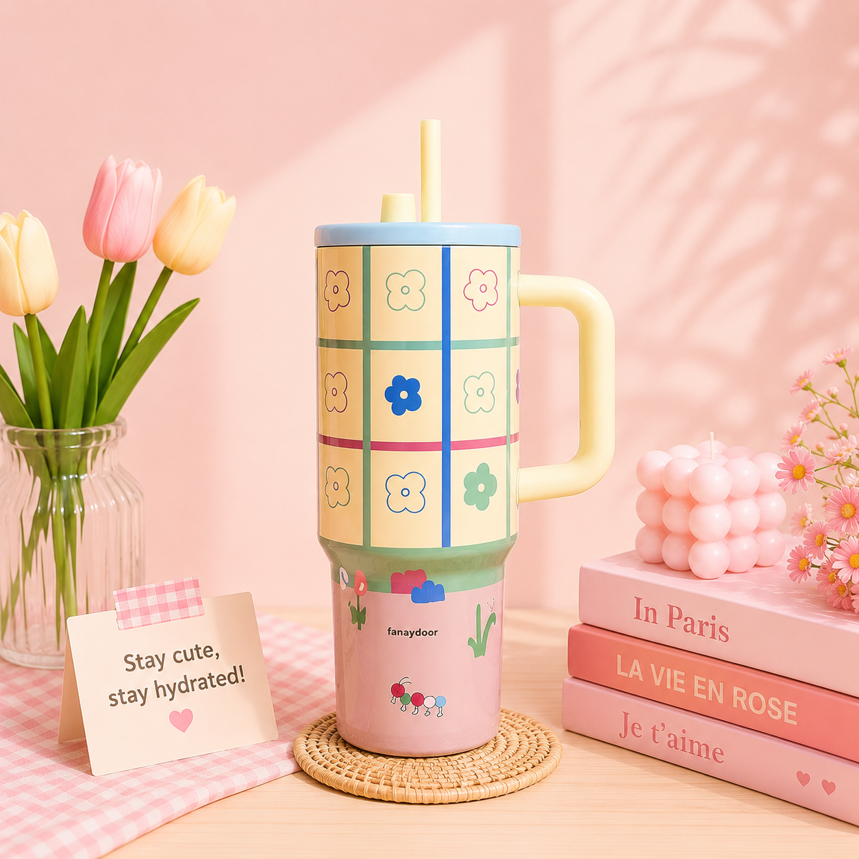 Kawaii Dreams Insulated Tumbler – 750ml