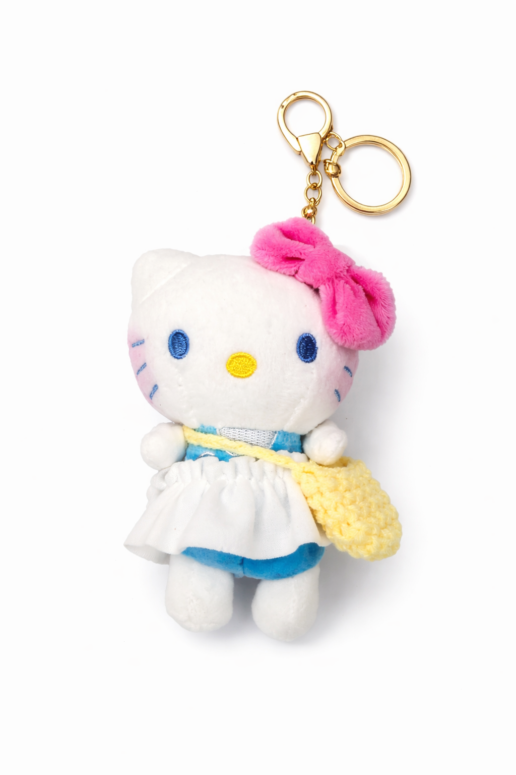 Hello Kitty Plush kawaii Keychain – Cute Aesthetic Bag Charm 🎀