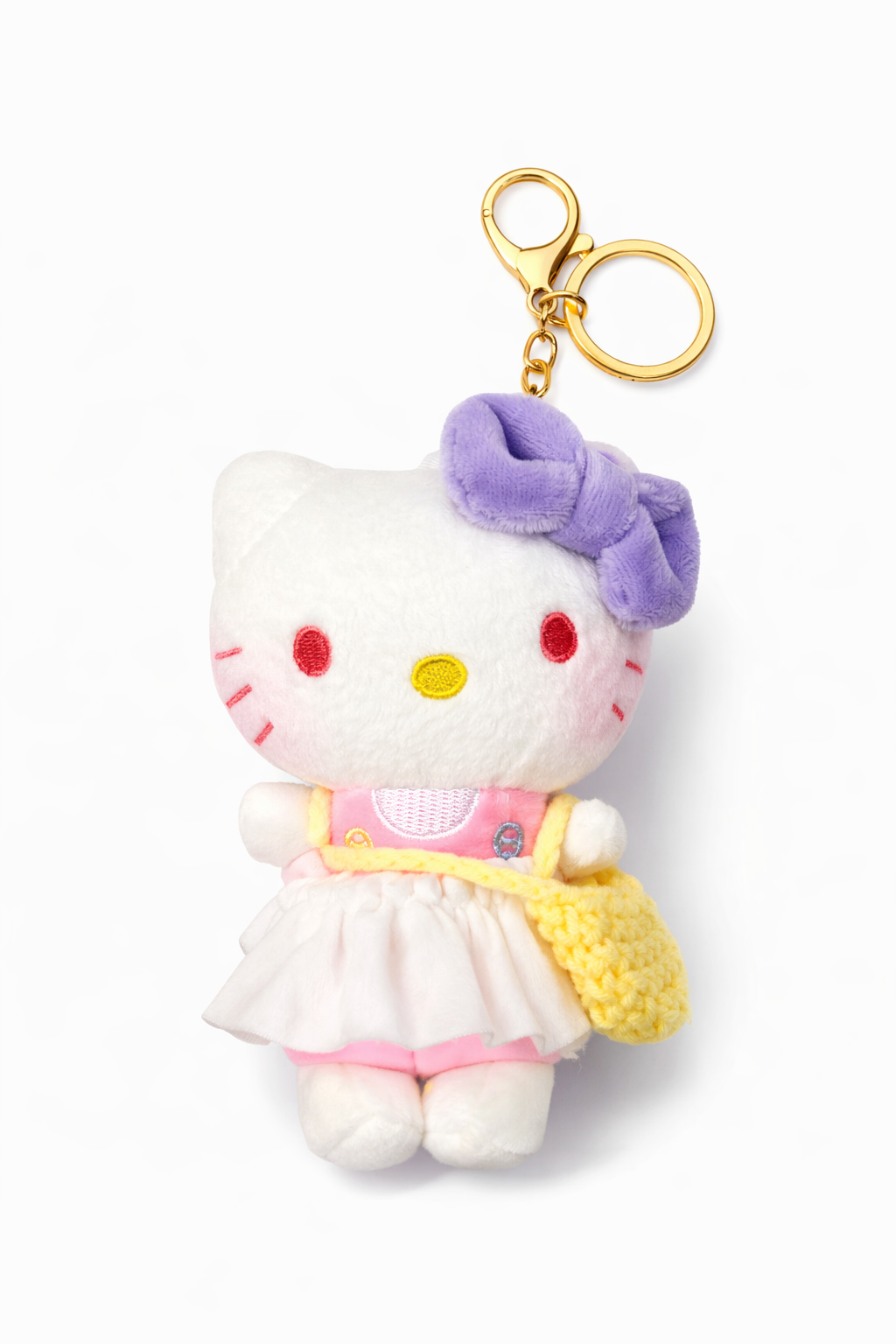 Hello Kitty Plush kawaii Keychain – Cute Aesthetic Bag Charm 🎀